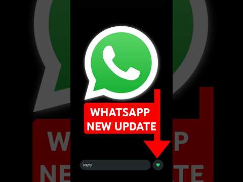 WhatsApp New Update | WhatsApp Status Like Reaction New Update | New WhatsApp Update | 2024