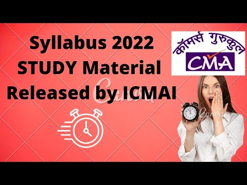 Syllabus 2022 Study Material