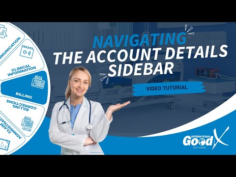 GoodX Web Tutorial - Navigating the Account Details Sidebar