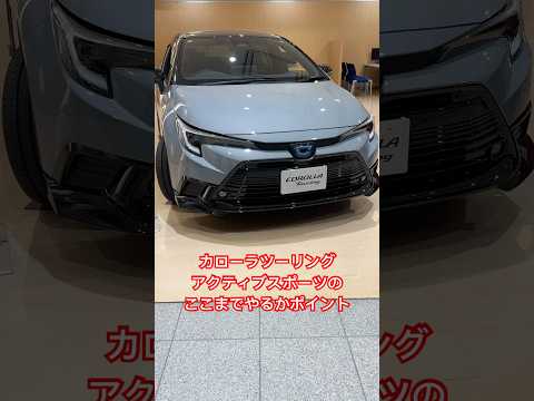 びっくり！カローラツーリング ここまでやるか！ポイント#shorts #toyota #corolla #アクティブスポーツ