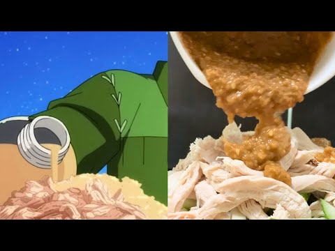 The GREATEST Anime Food in Real Life Recipes|Salad Recipes|Japanese Salad Recipes|Campfire Cooking