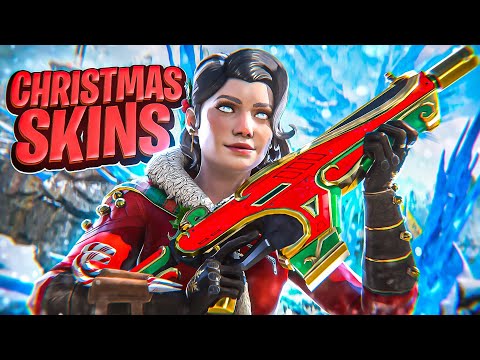 Winning With EVERY Christmas Skin I Own!