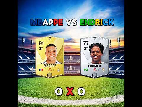 MBAPPE vs ENDRICK☠️🔥 #eafc25 #fifa #eafc24  #eafcmobile #fifamobile #fifa #shorts