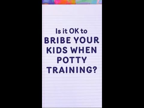 Is bribery a good potty training method? 🤔