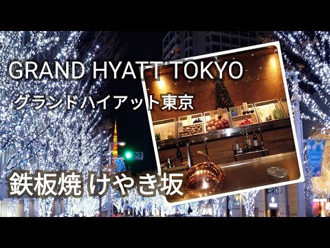 【グランドハイアット東京】鉄板焼『けやき坂』～国産牛サーロイン＆テンダーロインステーキ 鉄板焼コース料理をご紹介～GRAND HYATT TOKYO/けやき坂クリスマスイルミネーション☆