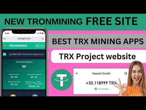 New TRONMINING Site 2024 | Best trx online Earning website | Longtime trusted income site