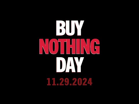 Buy Nothing Day 2024