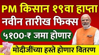 #pmkisansammannidhiyojana | PM Kisan yojana 19th installment date announced | PM Kisan yojana