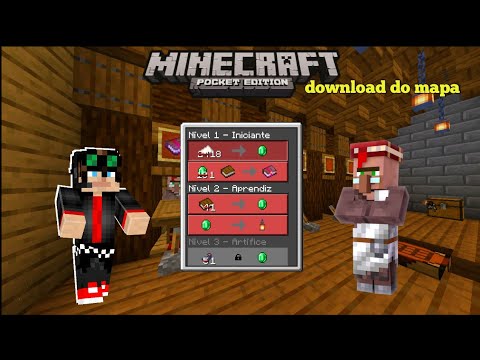 MELHORANDO A SALA DE TROCAS + DOWNLOAD DO MAPA - MINECRAFT SURVIVAL 1.19 #40 ( MINECRAFT BEDROCK )