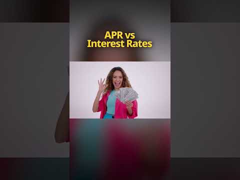 Interest rates vs. APR. #InterestRates #loan #APR #Interestratesvsapr #annualpercentagerate #viral