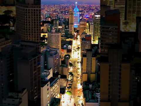 São Paulo, Brazil 8k by drone #shorts