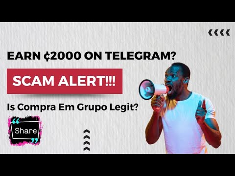 TELEGRAM MONETIZATION SCAM - Earn 2000 on Compra Em Grupo 😲😮