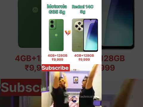 Motorola g35 5g vs Redmi 14C 5g 😲❤️new redmi 14c 5g 👍 trending shorts videos #vairalshort #shorts