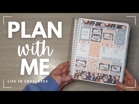 Plan with Me / Erin Condren 7x9 Life Planner / Vertical Layout / October 2024