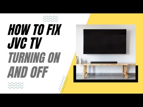 How To Fix JVC TV Turning On and Off