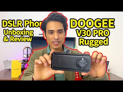 Mega Battery, Night Vision & Powerful Gaming Rugged Phone Full Unboxing & Review | Doogee V30 Pro