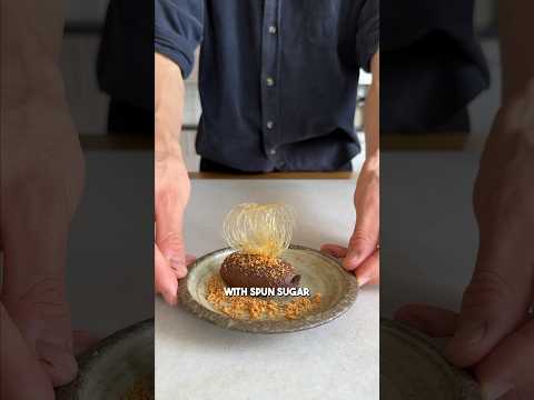 How to make spun sugar #shorts