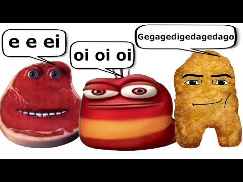 Gegagedigedagedago vs oi oi oi red larva vs e e ei i'm on vacation 2