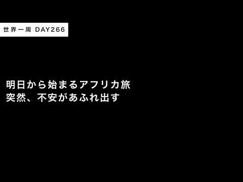 【世界一周】旅の士気が下がってしまった日。この先の旅程に不安を覚える。Day266