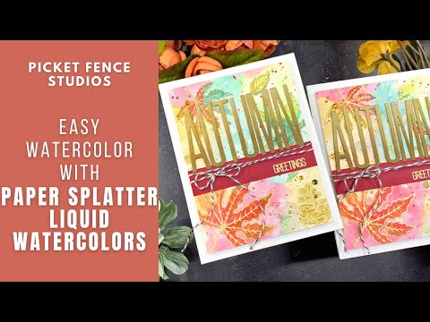 Autumn Greetings Cards | Picket Fence Studios