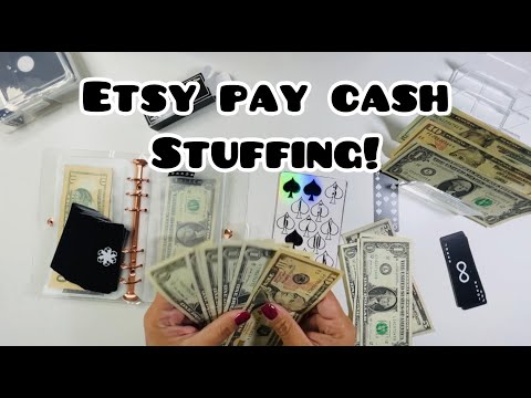 Etsy Pay Cash Stuffing #cashstuffing #cashenvelopes