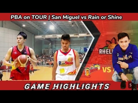 PBA on TOUR | San Miguel vs Rain or Shine | Game Highlights | 060723