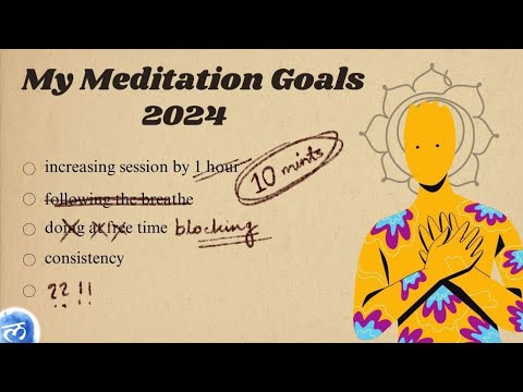 My 2024 Meditation Goals For Self-Discovery and inner Peace