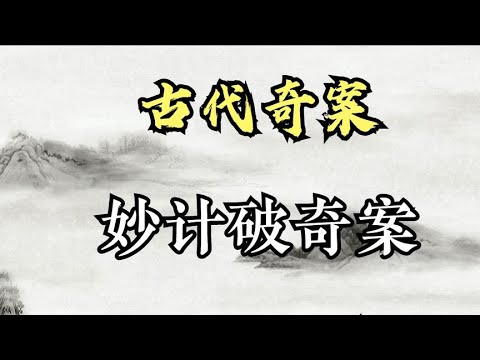 古代奇案之妙计破奇案