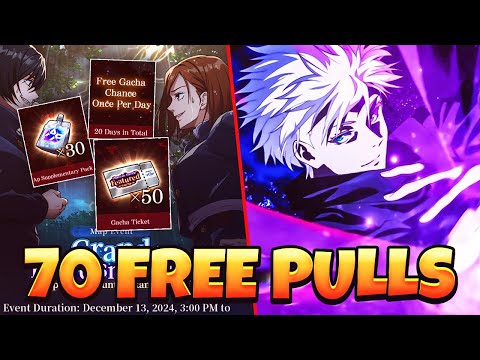 70 FREE PULLS, YEAR-END CELEBRATION, NEW EVENTS & MISSIONS! GOOD ENOUGH? | JJK: Phantom Parade!