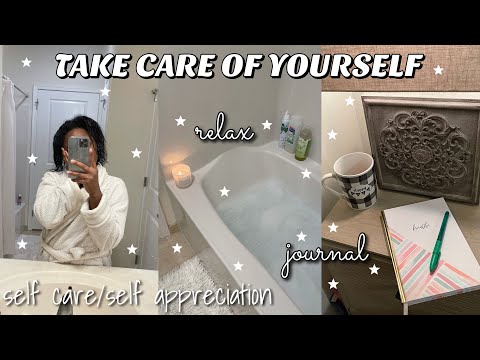 my cozy self care routine! (you need to appreciate yourself) + how to journal :)