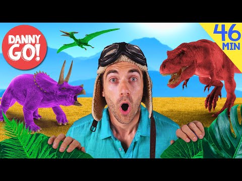 Dinosaurs, Sharks, Monkeys + more! 🦖🦈🐒  | Dance Along Compilation | Danny Go! Songs for Kids