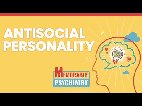 Antisocial Personality Disorder (ASPD) Mnemonics (Memorable Psychiatry Lecture)