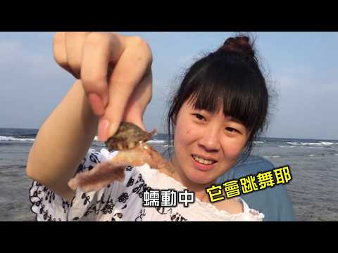 小琉球家族旅遊(下)潮間帶好好玩(2019.11.03)