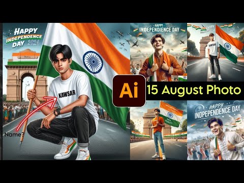 15 August ai photo editing | Independence day ai photo editing | ai photo editing