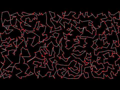 Traveling Salesman (1000 Cities): Simulated Annealing + 2-opt