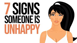 7 Signs Someone is Secretly Unhappy