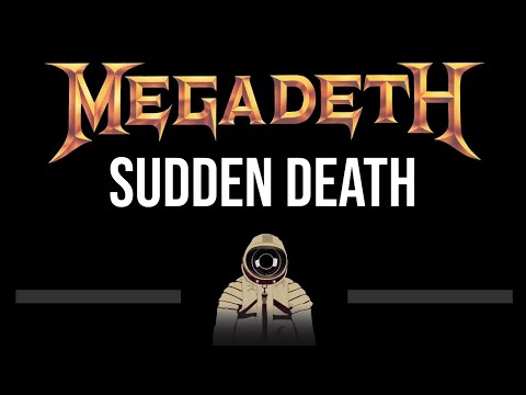 Megadeth • Sudden Death (CC) 🎤 [Karaoke] [Instrumental]