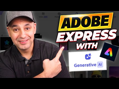 How to Use Adobe Express - Now with Generative Ai