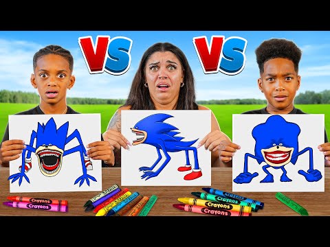 SONIC 3 MARKER CHALLENGE WITH THE PRINCE FAMILY CLUBHOUSE