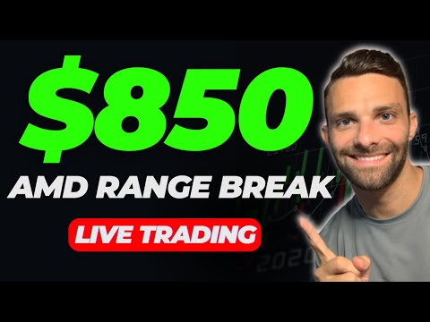 Day Trading $AMD Opening Range Break