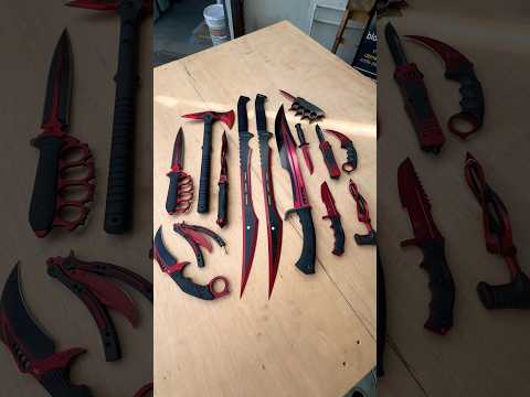 Can You Give This INSANE Knife Set A Name?? #shortsviral