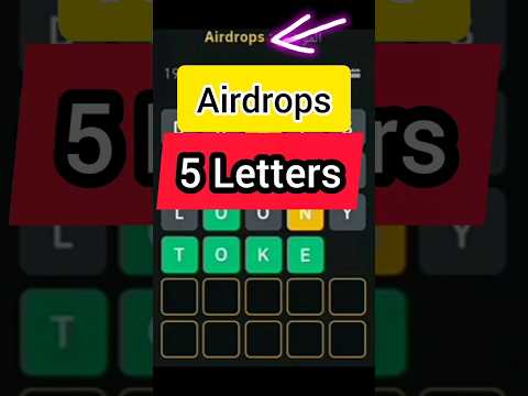 Binance 5 Letters words answer Airdrops Theme| Binance 5 letters Airdrops Wodl#binancewordoftheday