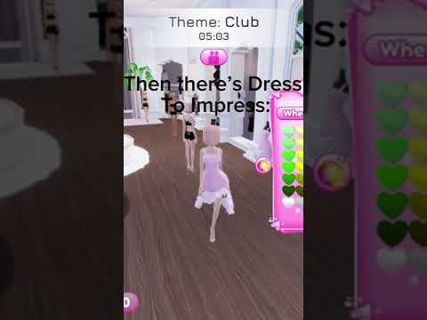 Dress to impress vs Dress to Augh #dresstoimpress #roblox #funny #viral #dresstoflop #dresstoaugh