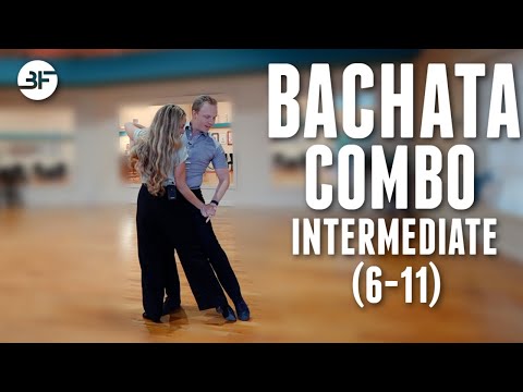 Bachata Moves for Beginners | Bachata Intermediate Combo (6-11)