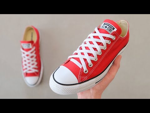 HOW TO DIAMOND LACE CONVERSE (BEST WAY!)