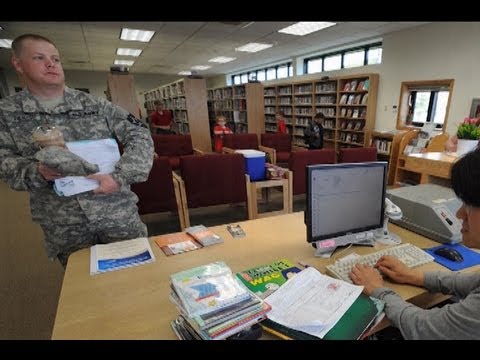 AFN Casey - Spotlight Korea - Casey Library reopens in a new location