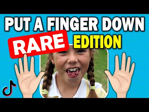 Put a Finger Down RARE Edition 😮 How unique are you? 🍀