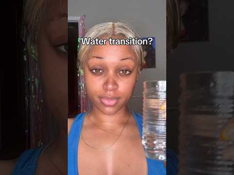 Water transition? 😳💦 #makeup #trending #viral #tiktok