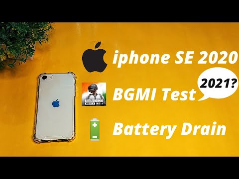 Apple iPhone SE 2 ios 15.0.2 BGMI Gameplay, Bootcamp 60 Fps, Heating🔥 & Battery Drain🔋Test In 2021