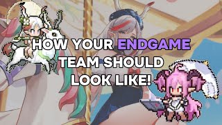 Pixel Heroes | end game team progression guide !